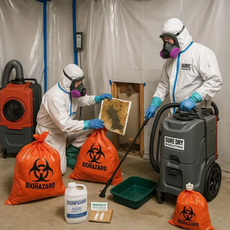 Contaminated Water Handling Protocols process in Cornelius, NC