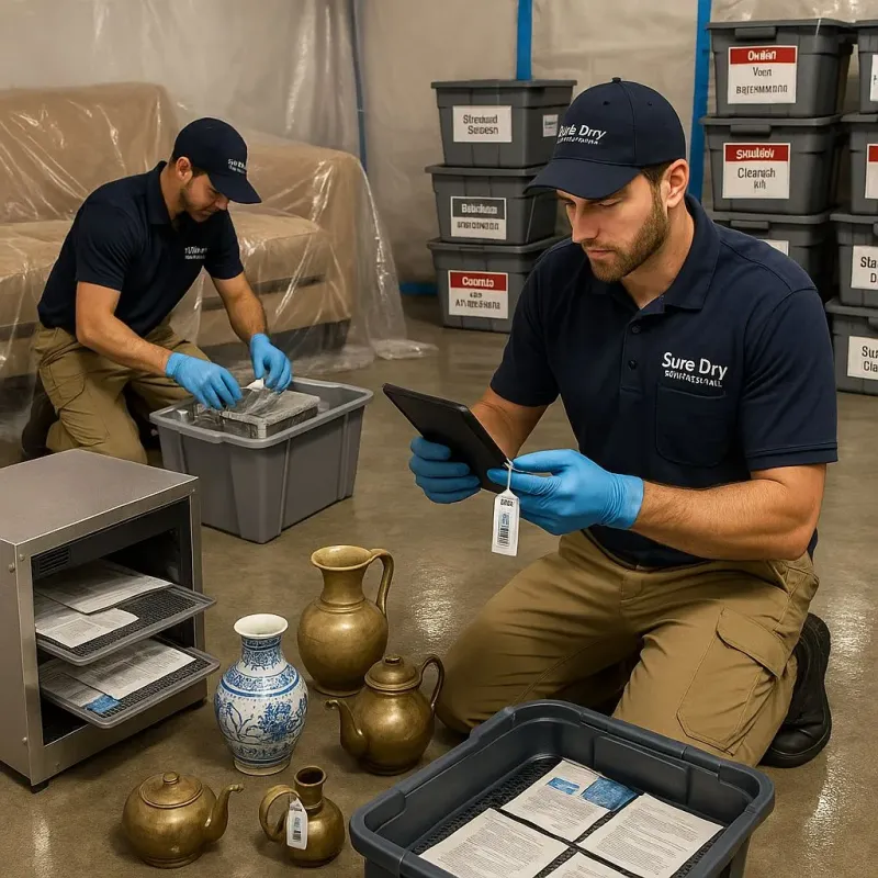 Content Protection and Restoration process in Cornelius, NC